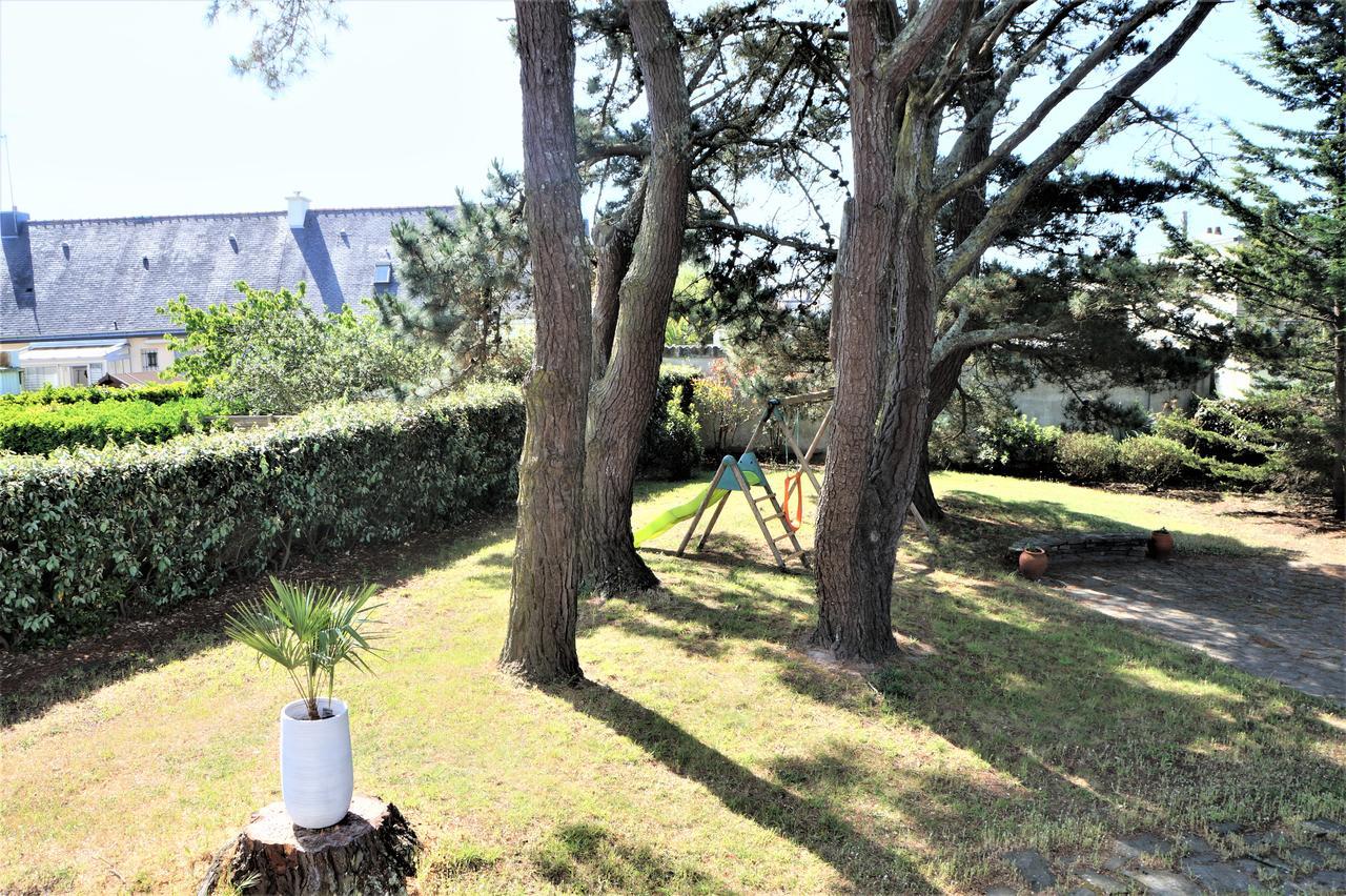 Maison 7 Personnes Avec Grand Jardin - Proche Plage - Argantel Ploemeur Kültér fotó