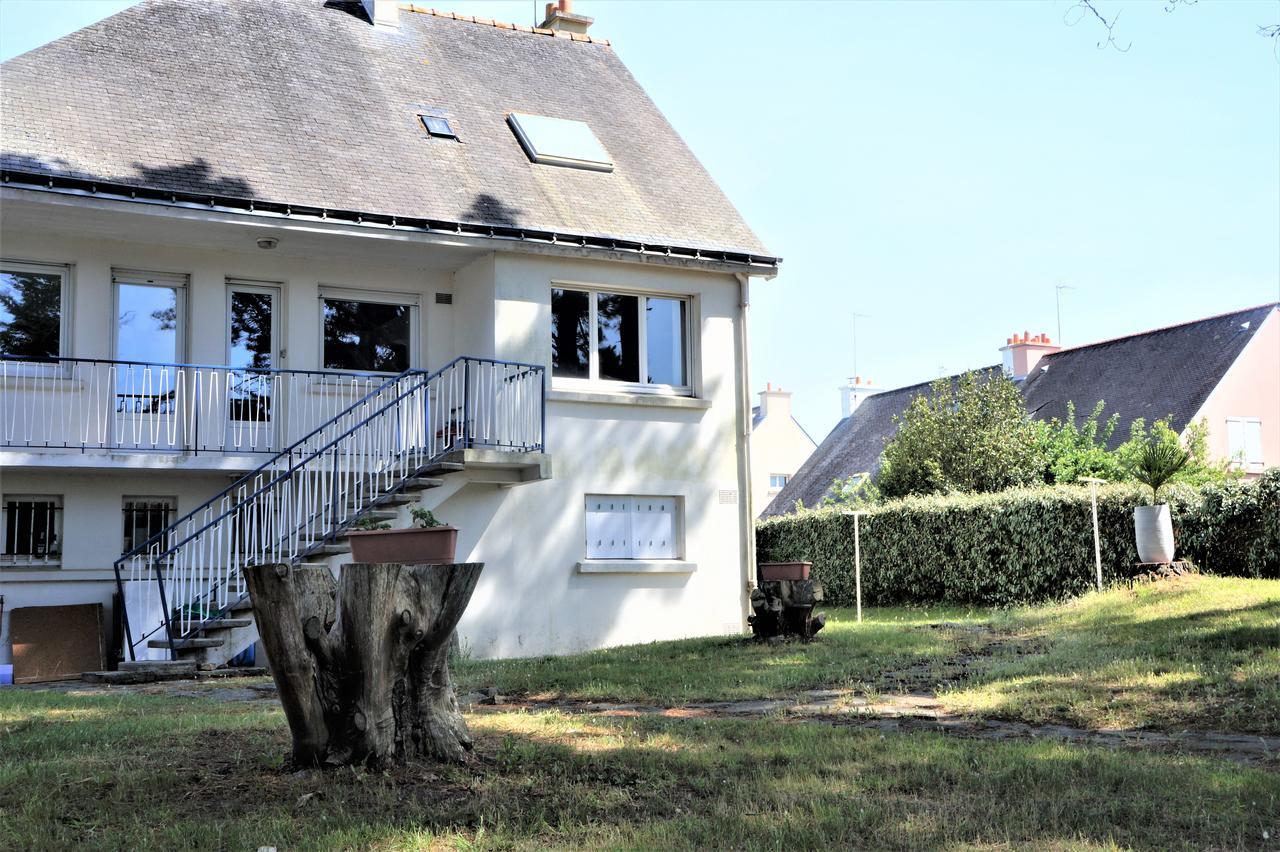 Maison 7 Personnes Avec Grand Jardin - Proche Plage - Argantel Ploemeur Kültér fotó