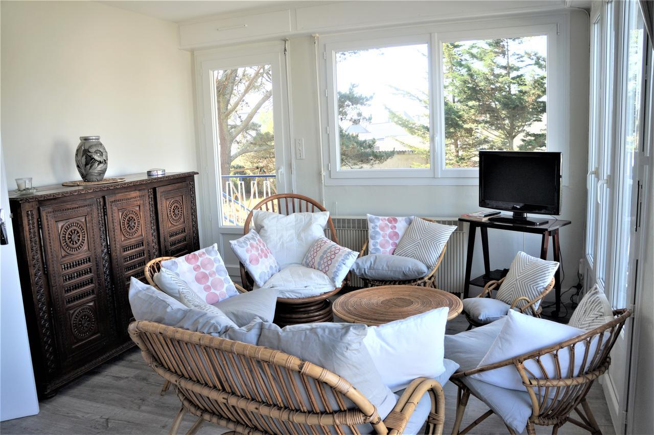 Maison 7 Personnes Avec Grand Jardin - Proche Plage - Argantel Ploemeur Kültér fotó