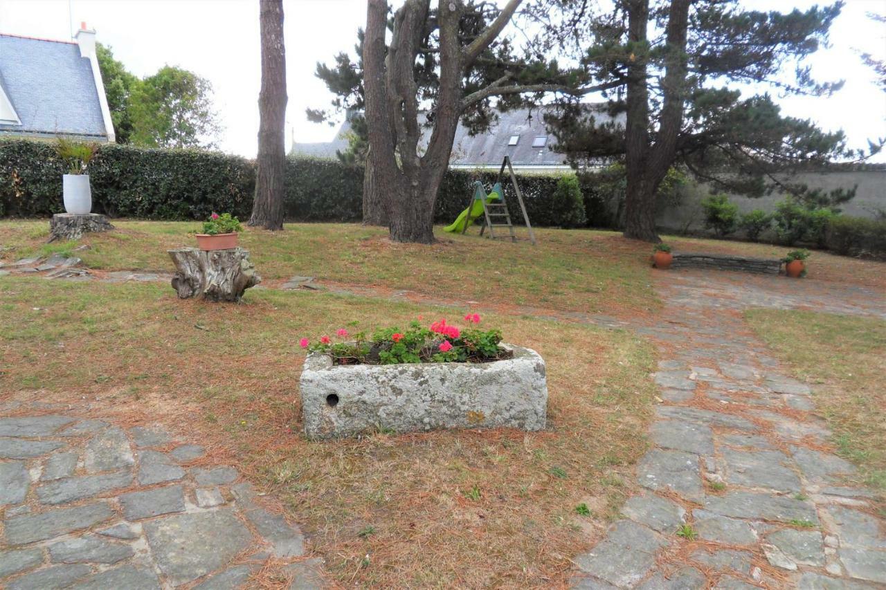 Maison 7 Personnes Avec Grand Jardin - Proche Plage - Argantel Ploemeur Kültér fotó